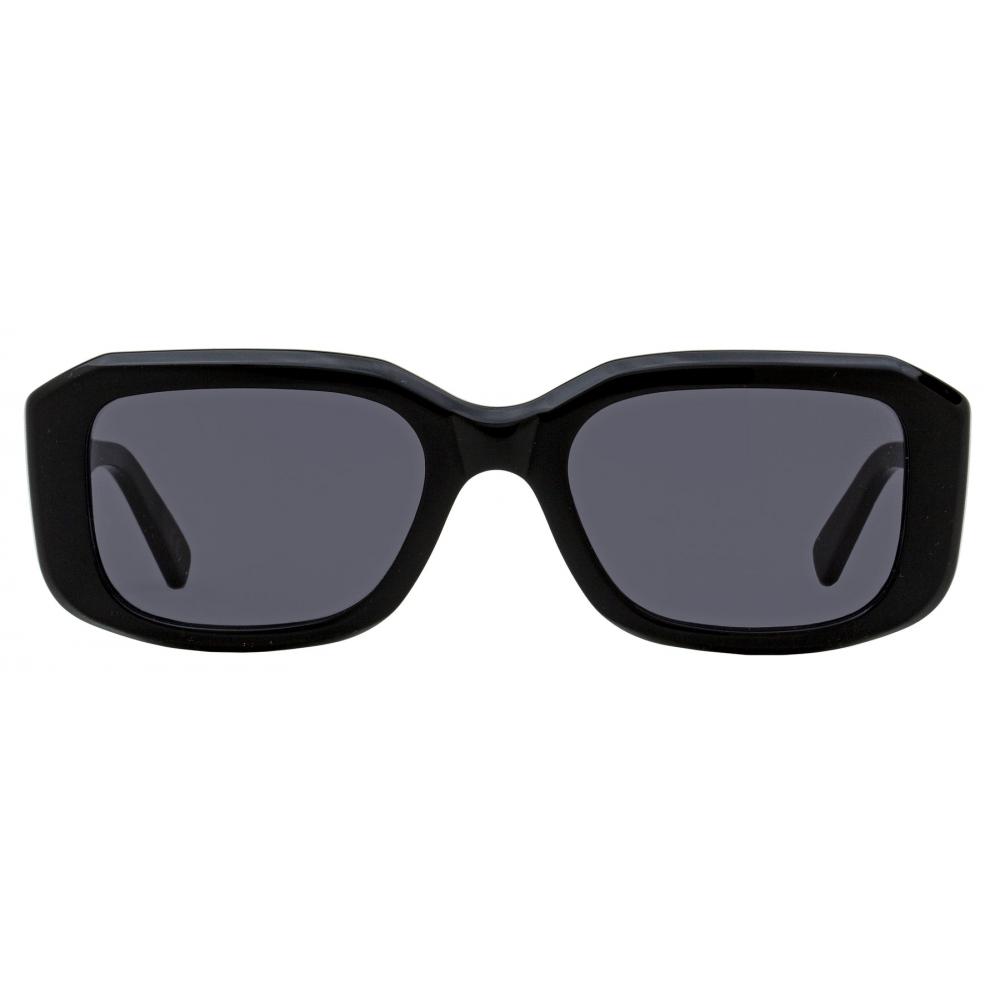 Retrosuperfuture Unisex Rectangular Sunglasses Voce Vaj Black 54mm Vaj