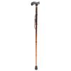 Walking Stick Slip Resistance 4 Sections Aluminium Alloy Adjustable Walking Cane for Elderly People