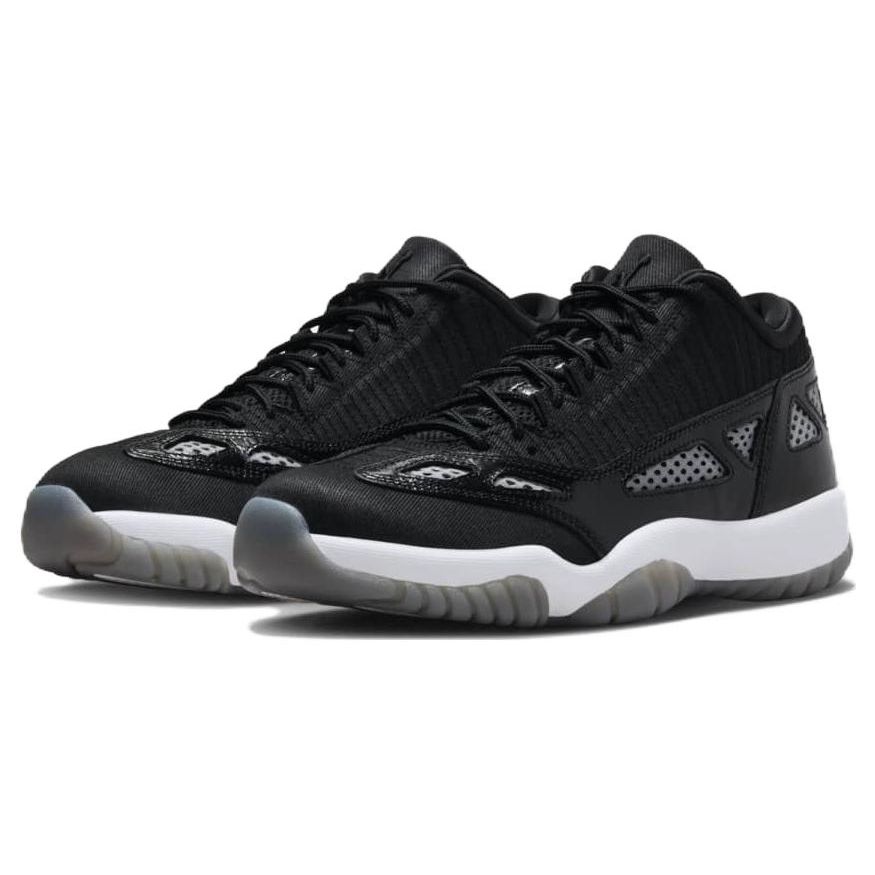Air Jordan 11 Retro Low IE Black White Men Sneakers 919712-001