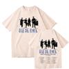 2026 Детокс Europban ONE OK ROCK Тур Лето Экстрабольшой Хип-Хоп Харадзюку YK22026 Лето Чистый Хлопок 100 Печатная Свободная Футболка