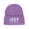 Embroidery flower knitted hat digital wool hat outdoor cycling pullover hat