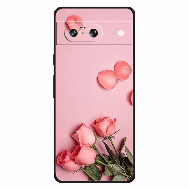 Для Google Pixel 8 / 8pro Чехол Мягкий Силикон Лев Сова Роскошные Задние Крышки Для Google Pixel 8 Pro Чехлы Pixel8 Мультяшные Корпуса