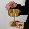 304 Stainless Steel Ice Cream High Footed Cup Reusable Pudding Cup Fruit Salad Cups  Bars Parties
