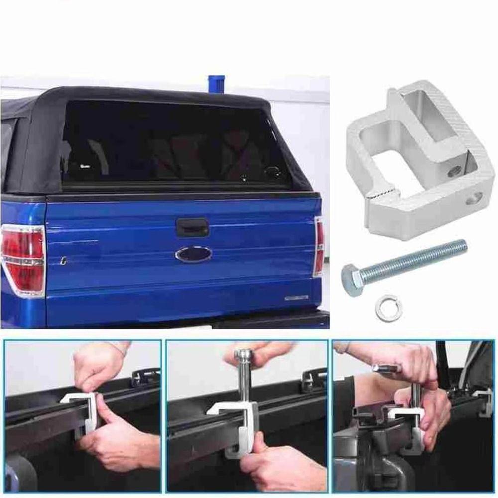 Aluminum Truck Canopy Clamps Heavy-Duty Truck Cap Mounting Clamps  Pickup Truck