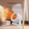 Compact Electric Desktop Heater and Foot Warmer