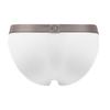 Calvin Klein Shiny Gravity Smooth Lightweight Stretch Bikini Briefs Women Underwear White QF6257AD-100