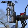 SEAMETAL Universal Bike Motorcycle Water Bottle Holder Adjustable Handlebar Cup Cage For MTB Road Cycling ADV Motorcycle Durable