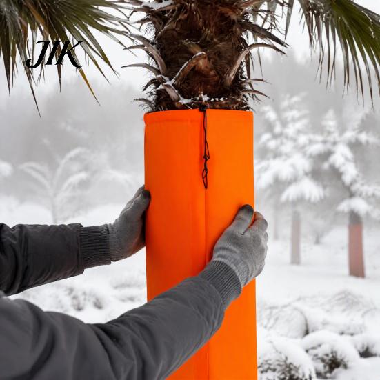 Winter Plant Protection Palm Tree Protector, Trunk Insulation Wrap with Drawstring, Dia 7.9" 11.8 ", Anti-freeze Garden Supplies Bark for Outdoor