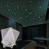 Светящиеся 3D наклейки в виде пентаграммы и точек для декора детской спальни