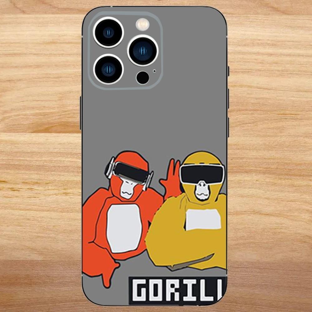 Чехол для телефона Monkey G-Gorilla TagS для iPhone 16,15,14,13,12,11,Mini,Pro,SE,MAX Белый Матовый Ударопрочный Чехол