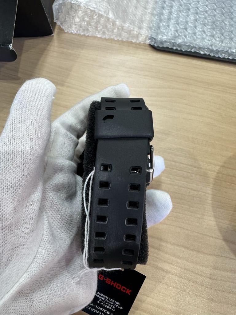 Отличное состояние наручных часов CASIO G-SHOCK GA-100TCB-1AJR.