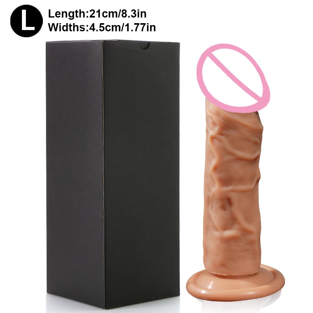 Strap On Dildo For Women Realistic Penis with Suction Cup  G-spot Anal Dildos Belt Wearable Panties Dick Sex Toys For Adult Vagi
