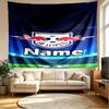 Custom Name Personalized RB Leipzig Print Tapestry, Wall Art Decor, Bedroom, Dorm, Apartment, LivingRoom, Party Backdrop, Gift for Birthday