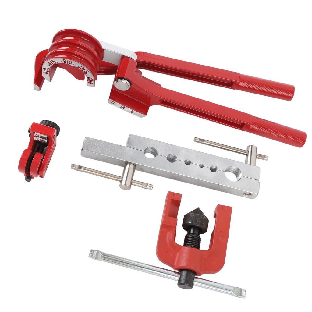 3 16 Inch Brake Line Kit Professional Copper Coated Brake Line Flaring Tool Kit for Most Hydraulic Braking Systems