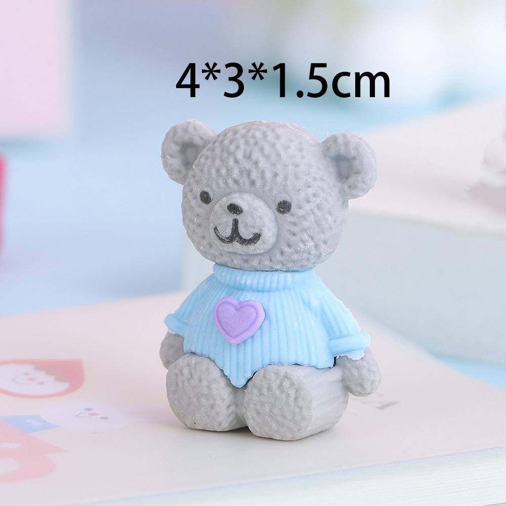 1 шт. мультяшный милый кавайный конфетный цветной резиновый ластик новинка канцелярские принадлежности для офиса и школы