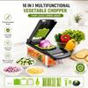16 In 1 Multifunctional Portable Kitchen Vegetable Chopper Shredder Slicer Potato Carrot Grater Home Fruit Veggie Food Processor 4