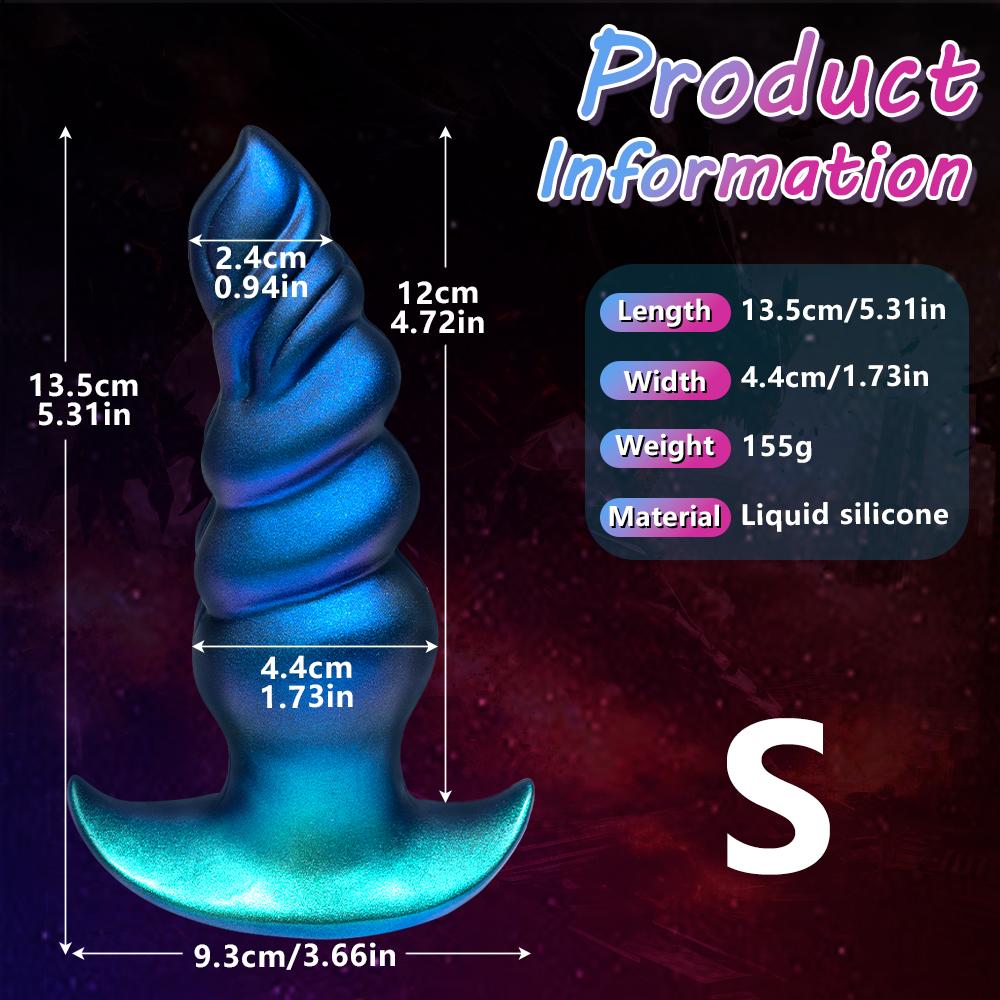Wearable Silicone Butt Plug Dildo for Prostate Massage Male Masturbator Adult Toy Penis G-Spot Stimulator Ergonomic Design Waterproof & Easy To Clean