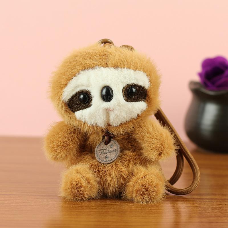 Super Cute Kawaii Capybara Plush Toy Stuffed Animal Keychain Bag Charm Pendant for Backpack Purse Keys Gift Idea Adorable Doll
