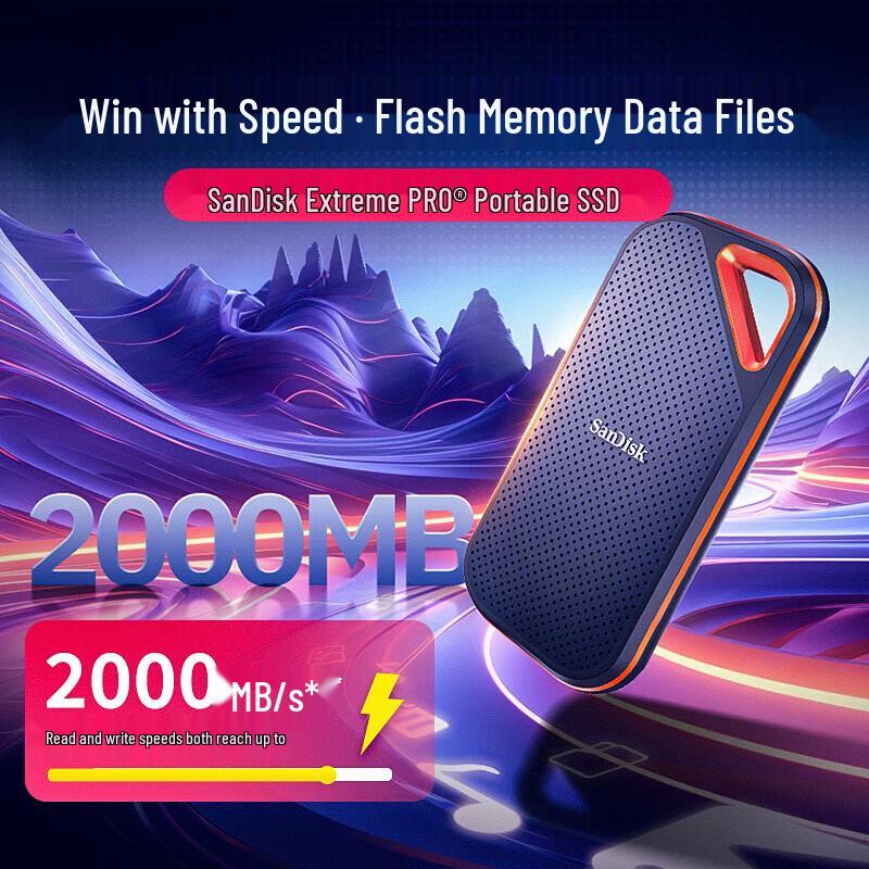 SanDisk Портативный NVMe SSD Extreme Pro
