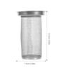 Tea Infuser Strainer Stainless Steel Filter for Loose Leaf Practical Home Kitchen Use S Tea Strainer Teapot Infuser Insert