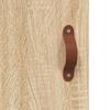 Wall Cabinet Sonoma Oak Finish 60 x 31 x 60 cm Particleboard