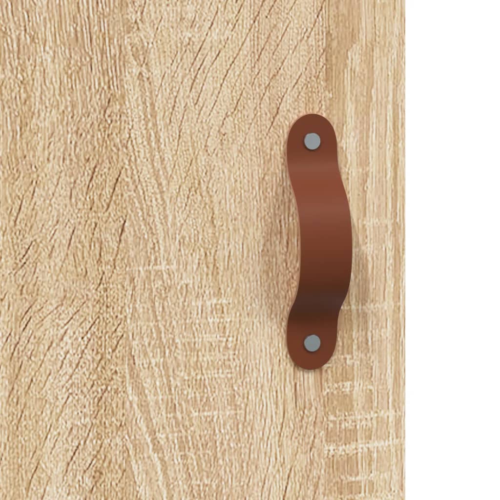 Wall Cabinet Sonoma Oak Finish 60 x 31 x 60 cm Particleboard