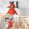 6 Pack Jack Stands Wall Mount Organizer, Car Jack Stand Wall Hooks For Hanging, Universal Upgrade Designed Garage Hook, Heavy Duty Hooks Fits 2 & 3 &