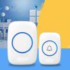 Wireless Doorbell Kit Waterproof 36 Music Adjustable Volume Battery Operated for Home Apartment Random Color