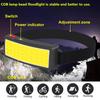 COB LED Headlight Built-in Battery Flashlight USB Rechargeable Head Lamp Torch Head Light Best Modes for Camping Fishing