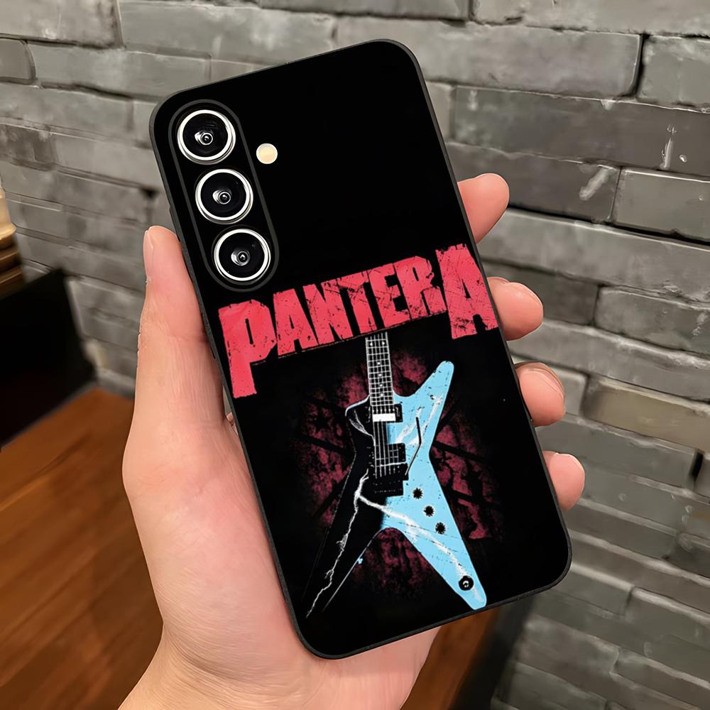 Music Pantera Band Phone Case For Samsung S26 S25 Plus S20 S20 Plus S22 Ultra S23 FE S21 Plus S21 Ultra Soft Cover