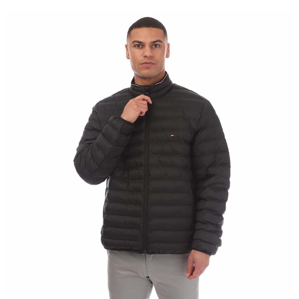 Tommy Hilfiger Mens Recycled Packable Padded Jacket