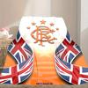 [Rangers FC Blanket] Soft Throw Blanket for Bed Sofa, Holiday Gift Blanket for Women Men Family Friend