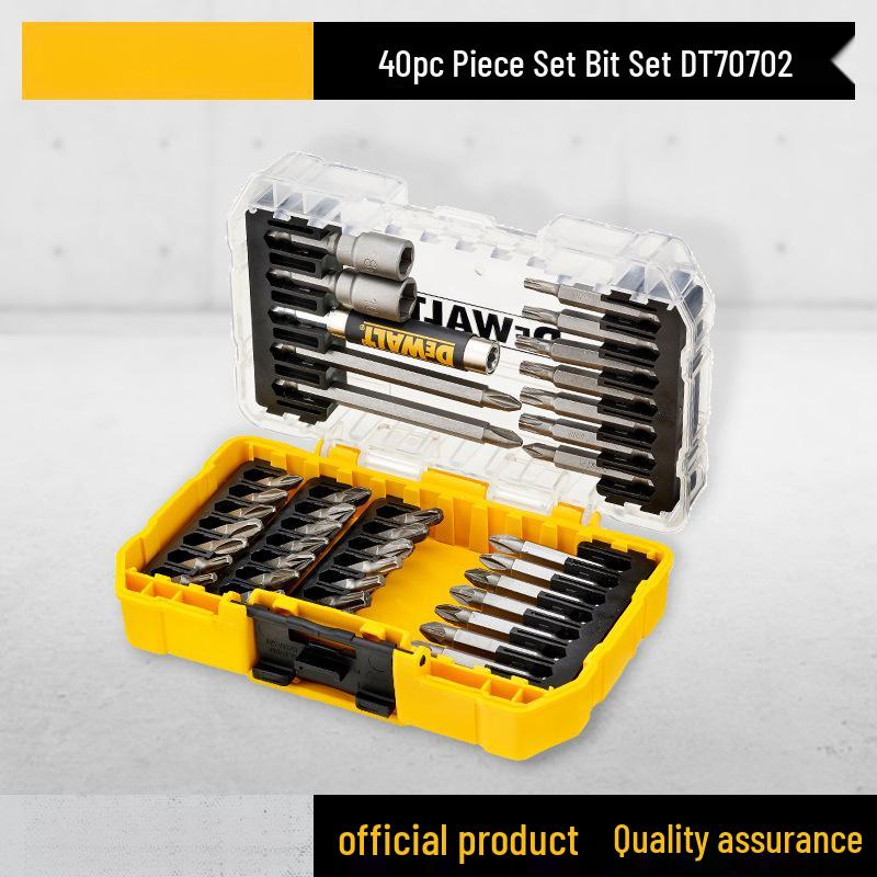 Набор бит для электрической отвертки - Сильно магнитные, Нескользящие, Высокая твердость, Крестовые (Phillips), Шестигранные (Hex), Torx, Вольфрамовая сталь.