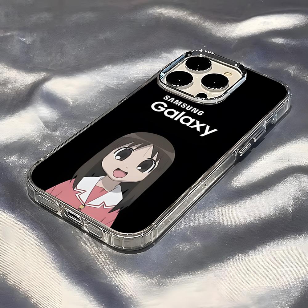 Чехол для телефона Azumanga Daioh Осака Аюму Для IPhone 17 Pro Max 16 15 14 Pro Max IPhone 13 Pro Max 11 Plus Прозрачный чехол