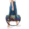 Abstract Grunge Graffiti Guitar Music Gamepad Street Style Travel Duffel Bags Unisex Foldable Waterproof Yoga Gym Sports Bag