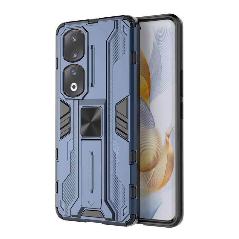 Для Honor 90 Pro Чехол Противоударный Бронированный Магнитный Держатель Чехол Для Телефона Для Xonor Honer Honar 90Pro Honor90 Honor90Pro 5G Задняя Крышка