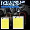 4 шт. Светодиодные лампы Festoon COB LED 31 мм 36 мм 39 мм 41 мм с цоколем T10 BA9s C5W для плафона автомобиля, салонного освещения, освещения номера автомобиля 7