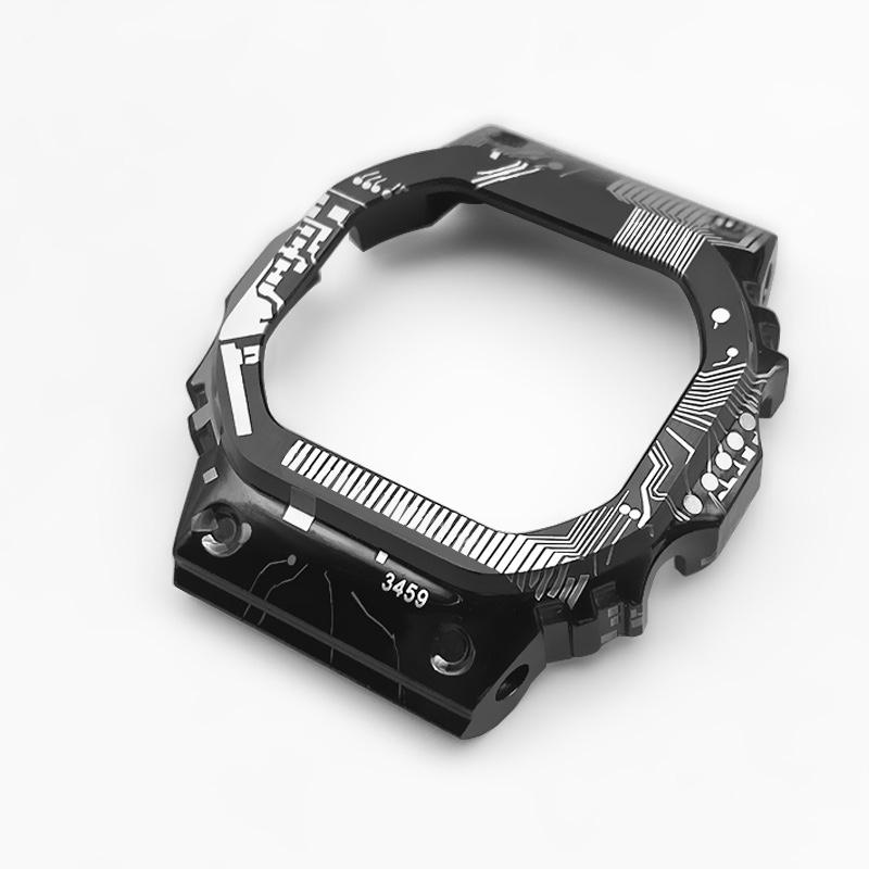 Модификационный комплект из титана и нержавеющей стали для часов Casio G-SHOCK DW5600 GW-M5610 GWB5600 GMW-B5000 Металлический корпус Ремешок Замена ремешка
