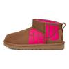 UGG Классические Ультра Мини Сломанный Логотип 'Каштановый Розовый' Женские 1126373-CTPNK