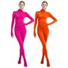 New solid color women's hand and foot onesie dance suit stage performance costume spider-man tights tide