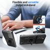 Чехол для TECNO Spark 40 Pro+ 4G со шторкой для камеры, из ПК + ТПУ, с подставкой, чехол для телефона