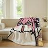 Cartoon cute N Nikke D DOROS Blanket For Sofa Office Bed Plane Travel Sleep Read Relax Camping Soft And Warm