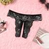 Ladies Red Sexy Panties G-string Knickers Crotchles Women Underwear Flower Lace Underpant Fashion Thongs Female Erotic Lingerie