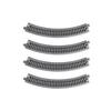 KATO N Gauge Curved Track R216-45, Set of 4, 20-170, Model Railroad Supplies