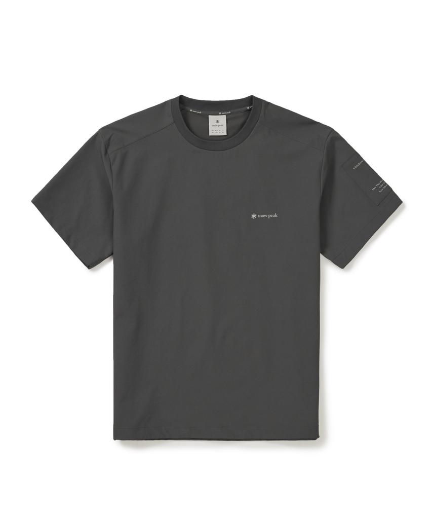 SNOWPEAK APPAREL Футболка с коротким рукавом Lago (S26Mmtts26) Деревенский хаки