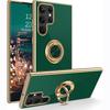 Магнитный чехол с покрытием для Samsung Galaxy S23 S22 S21 S20 Ultra Plus FE A53 A52S 5G Note 20 10 9 S10 S 22 21 23, крышка-держатель с кольцом