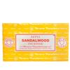 Nag Champa Satya Incense - Sandalwood - 15 Grs - Pack of 12