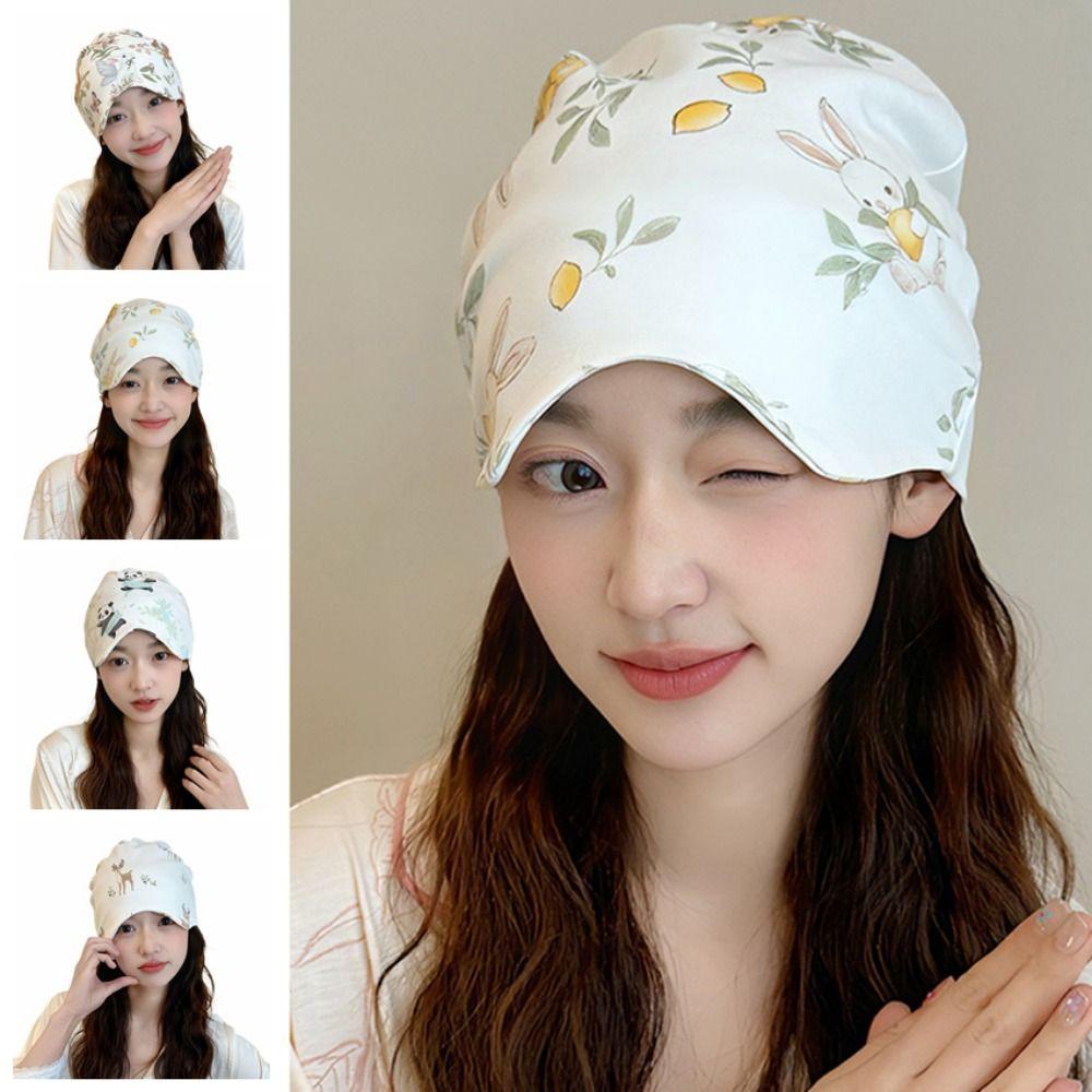 Breathable Postpartum Confinement Hat Eye Mask Postpartum Cap  Maternity Accessories