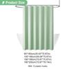 Mildew-proof Plain Waffle Shower Curtain Solid Color Bathroom Partition Curtain  Hotel