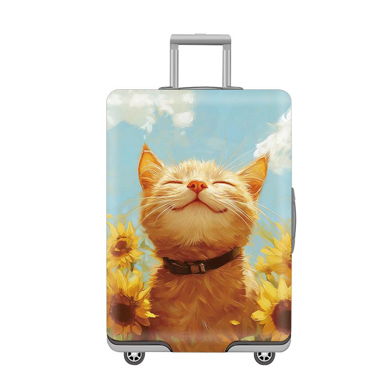 Thickened Cartoon Leather Suitcase Covers: Protective Dust Cover for 20, 24, and 28 Trolley Cases